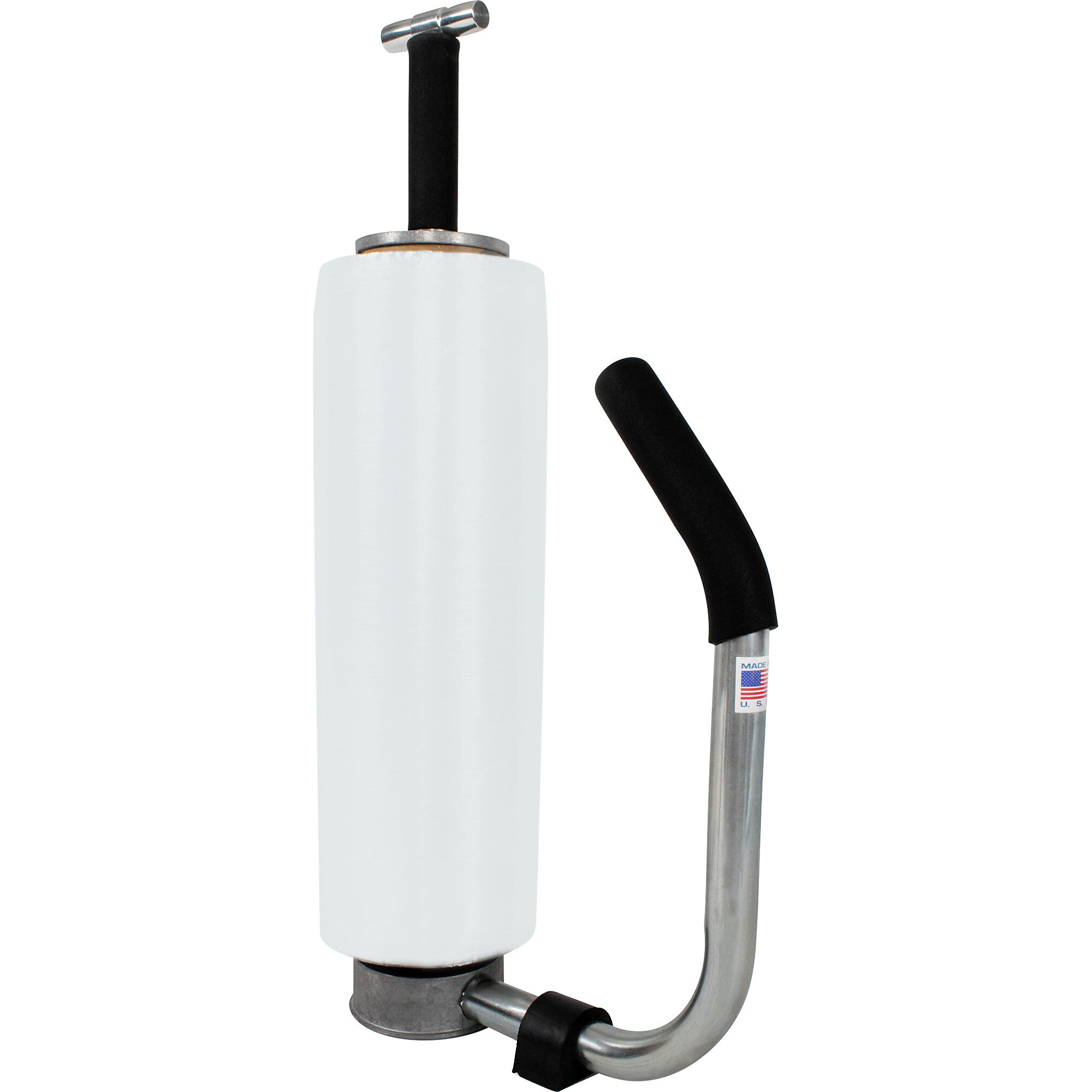 Encore Packaging Pistol Grip Stretch Film Dispenser — T-Handle, Adjustable Tension, Rubber Base, Model# EP-810